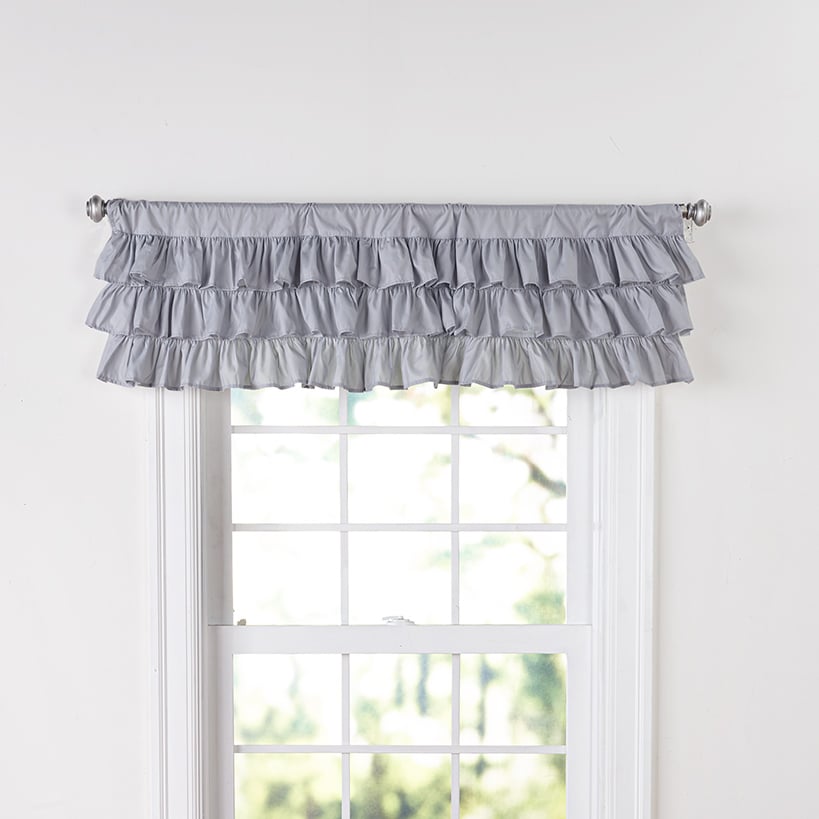 Ruffled Window Curtain