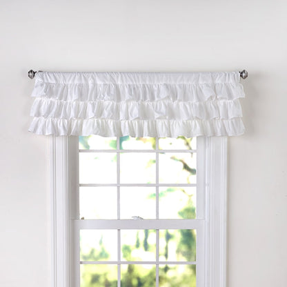 Ruffled Window Curtain