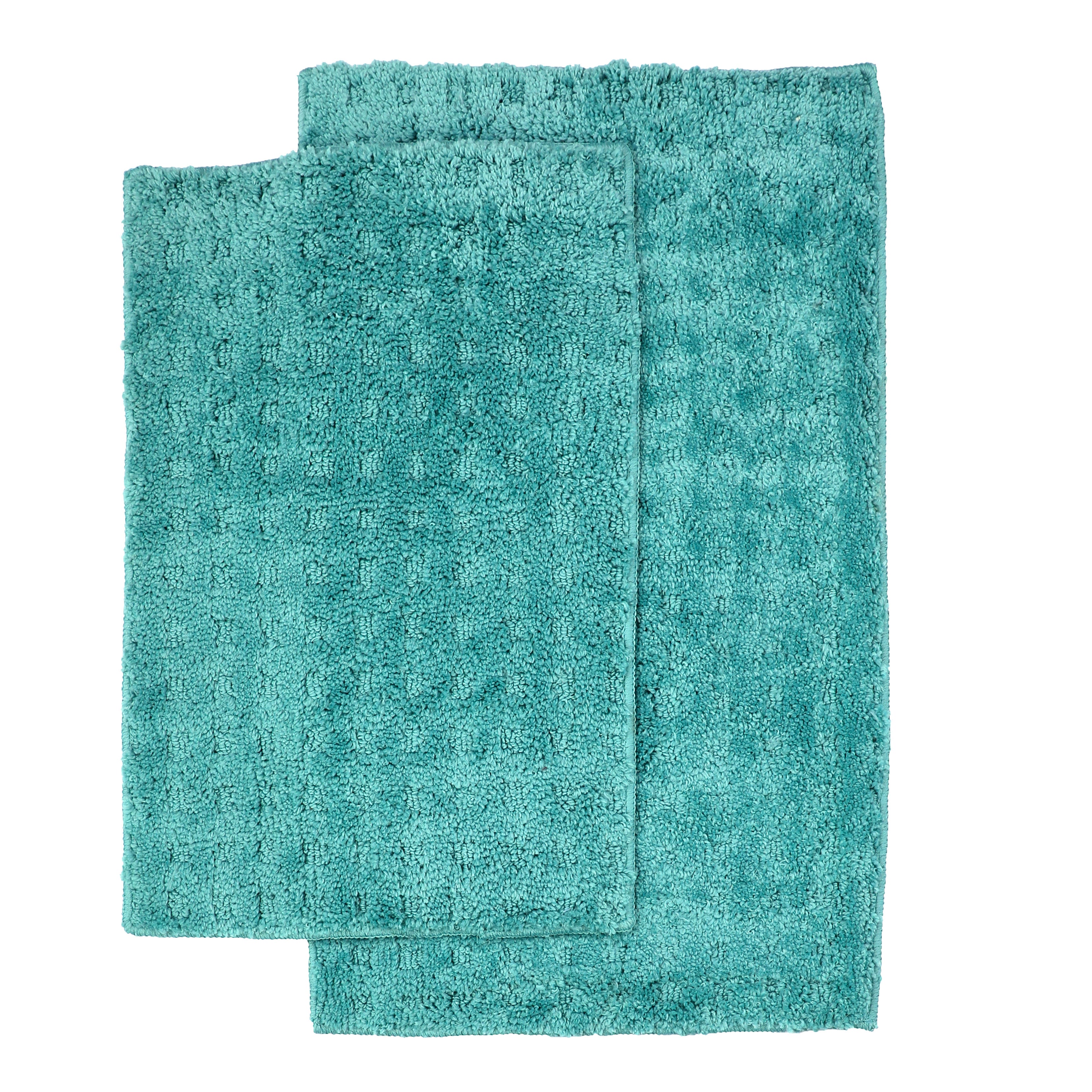 Homewear Soft Sensations Waffle Bath Set with Non-Skid Backing, 2-Pc.