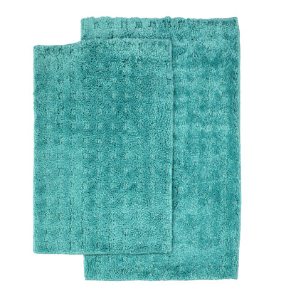Homewear Soft Sensations Waffle Bath Set with Non-Skid Backing, 2-Pc.