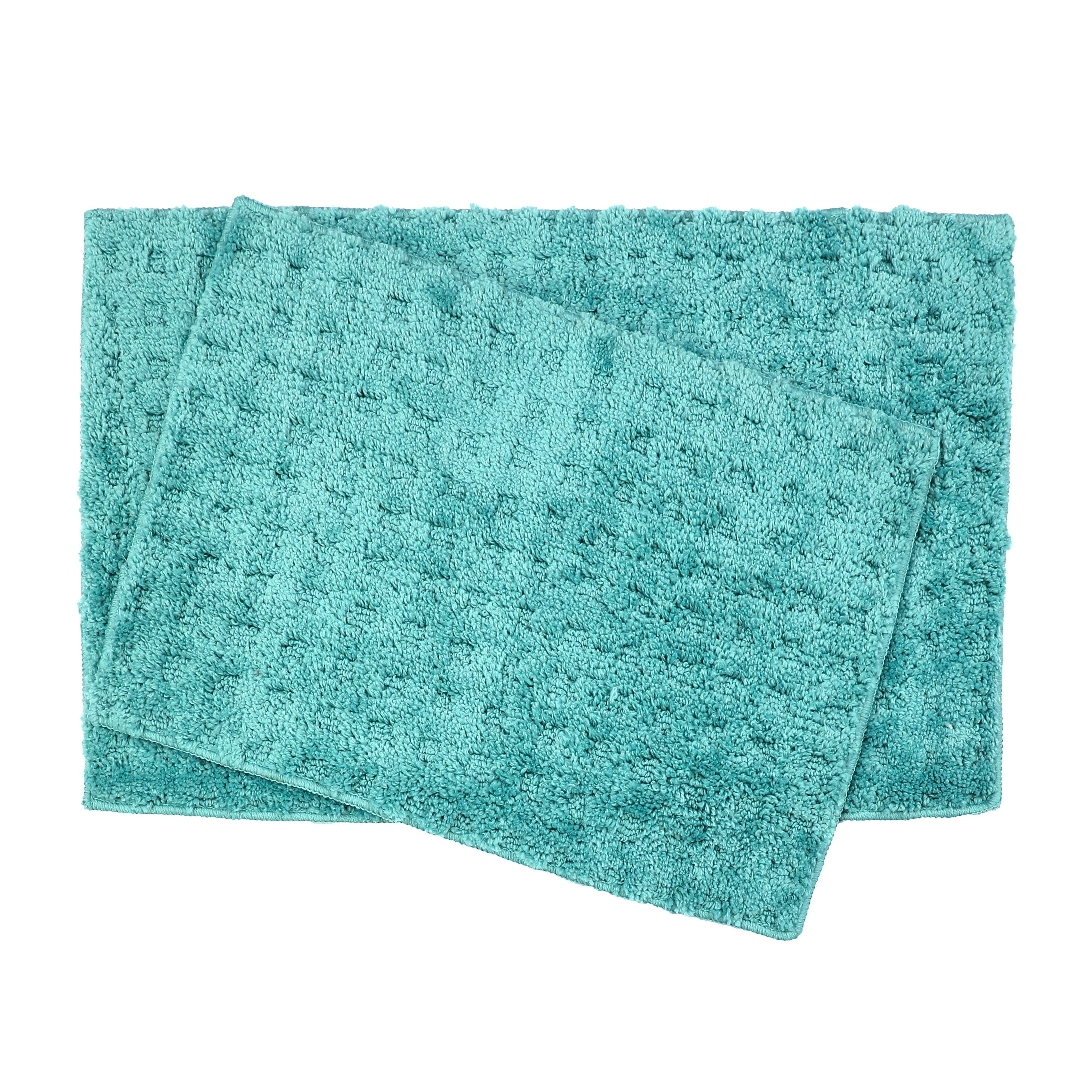 Homewear Soft Sensations Waffle Bath Set with Non-Skid Backing, 2-Pc.
