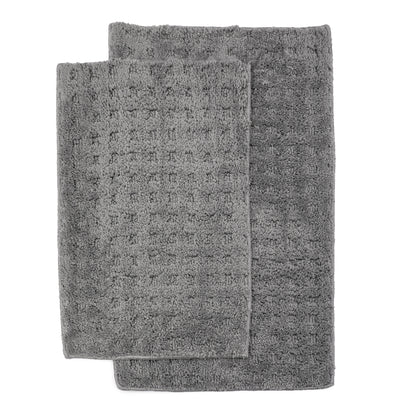 Homewear Soft Sensations Waffle Bath Set with Non-Skid Backing, 2-Pc.
