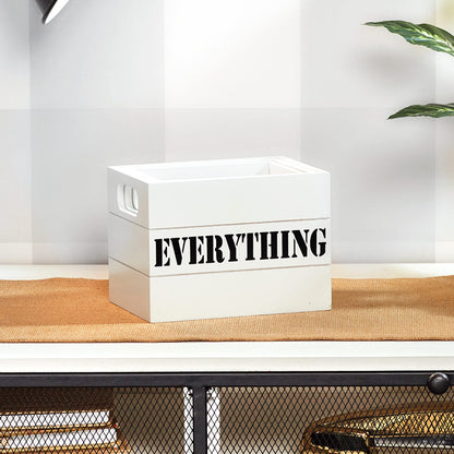 Set of 3 Desktop Organizer Crates