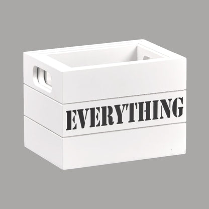 Set of 3 Desktop Organizer Crates