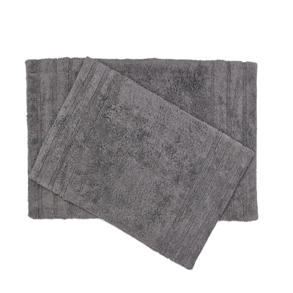 Homewear Sanibel End Border Cotton Bath Rug Set 2-Pc.