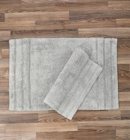 Homewear Sanibel End Border Cotton Bath Rug Set 2-Pc.