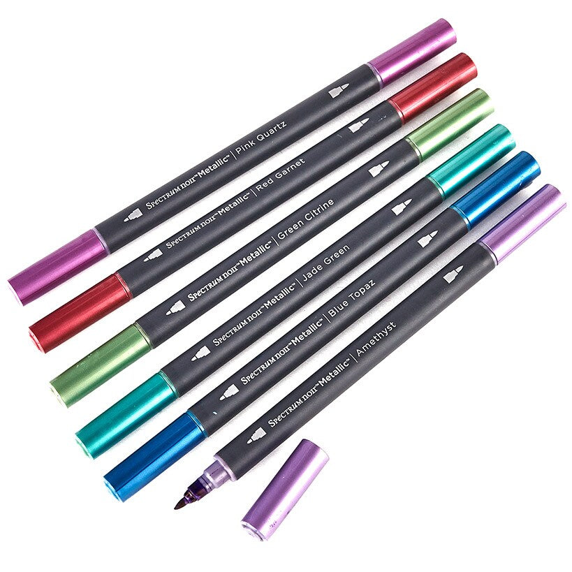Glitter and Metallic Marker Sets