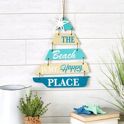 Coastal Blue Sculpture or Wall Decor