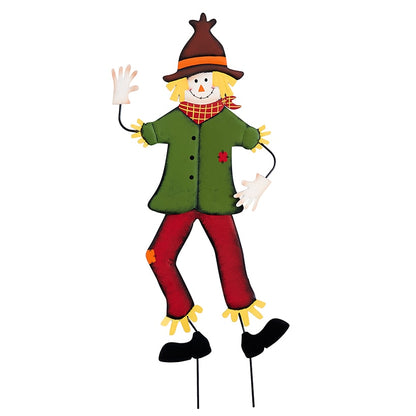 Harvest Silly Scarecrow Stake