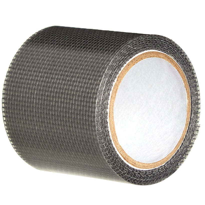 Screen Repair Tape 2" x 120" Self Adhesive Fiberglass Black or Grey