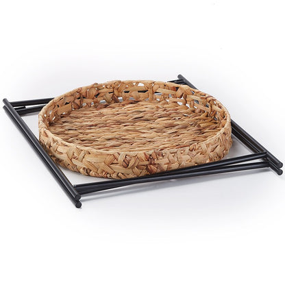 Seagrass Tray Side Table