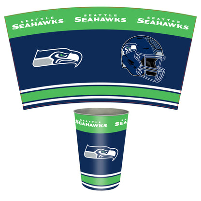NFL Tin Wastebasket
