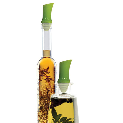 Self-Closing Slow Pour Spout Top - for Oil or Wine Bottles