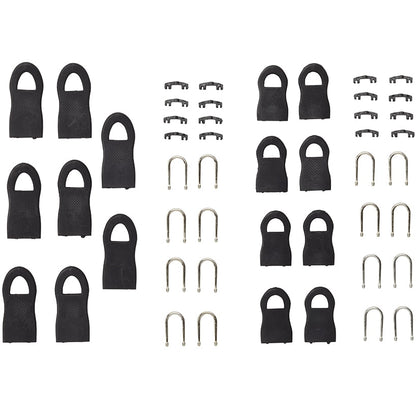 Easy Fix Zipper Pulls Plastic Replacement Sliders Set of 16