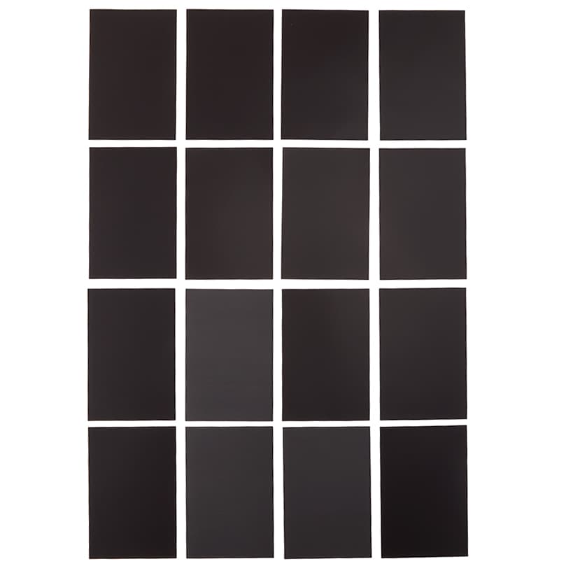 Magnetic Garage Door Window Decals Set of 16