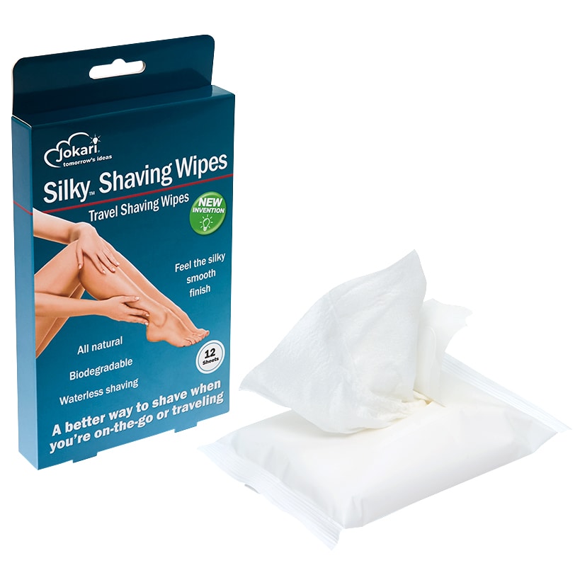Jokari Silky Shaving Wipes Set of 24