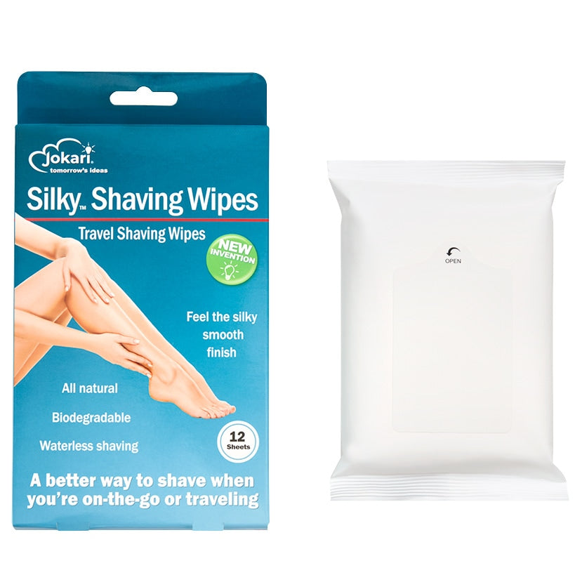 Jokari Silky Shaving Wipes Set of 24