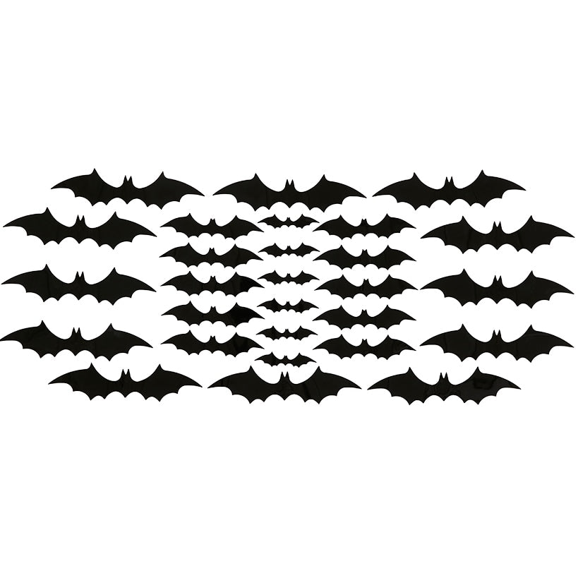 Halloween Bat Décor - 28 Piece Set
