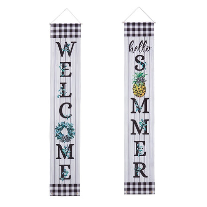 Hello Summer Porch Decor