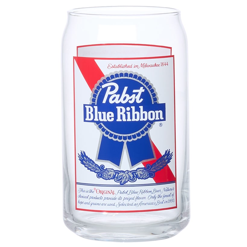 Beer Glass Set - Corona or Pabst Blue Ribbon#select-set_set-of-2-pabst-blue-ribbon