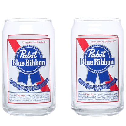 Beer Glass Set - Corona or Pabst Blue Ribbon