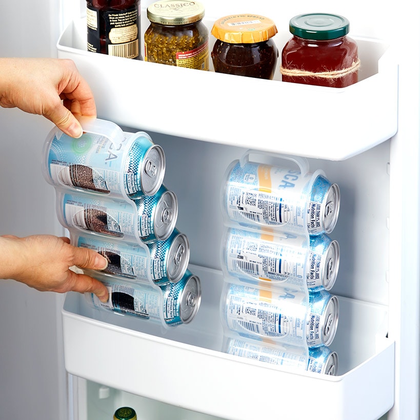 Beverage Can Space Savers for Refridgerator - Set of 2