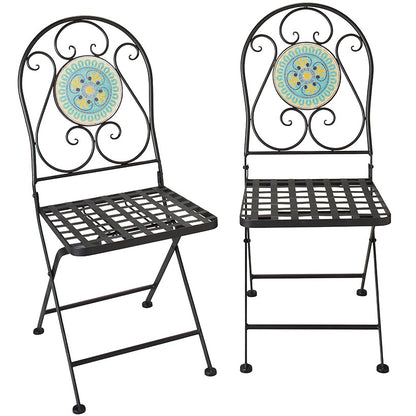 Mosaic Bistro Table or Set of 2 Chairs