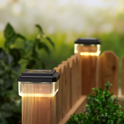 Sets of 2 Solar Post Cap Lights