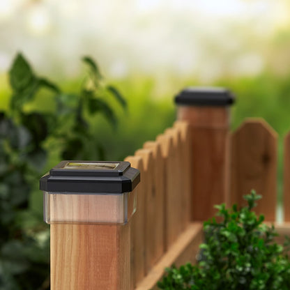Sets of 2 Solar Post Cap Lights