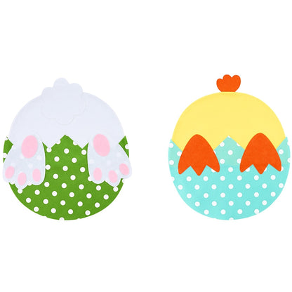 Easter Decorative Dining Chair Covers Set of 2