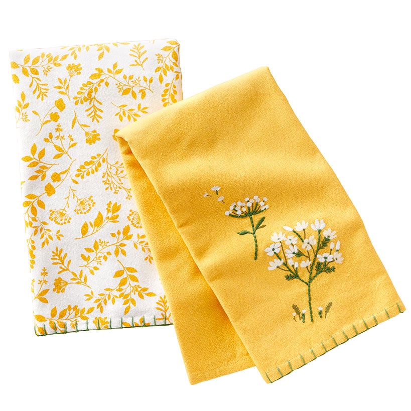 Wildflower Sets of 2 Kitchen Towels