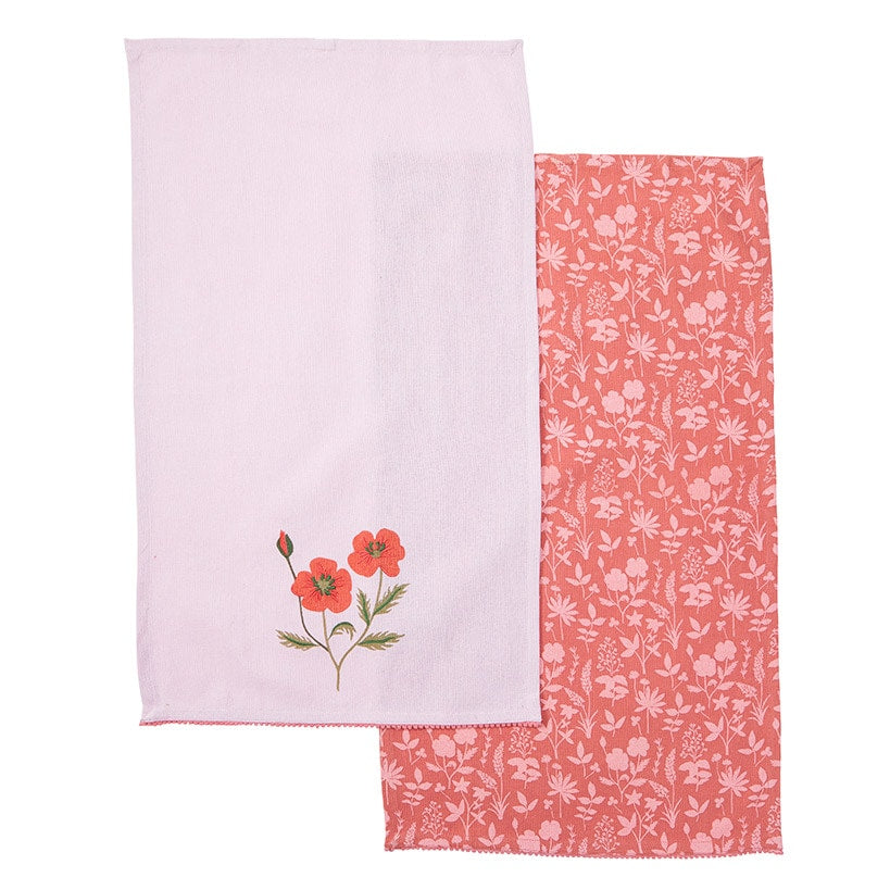 Wildflower Sets of 2 Kitchen Towels