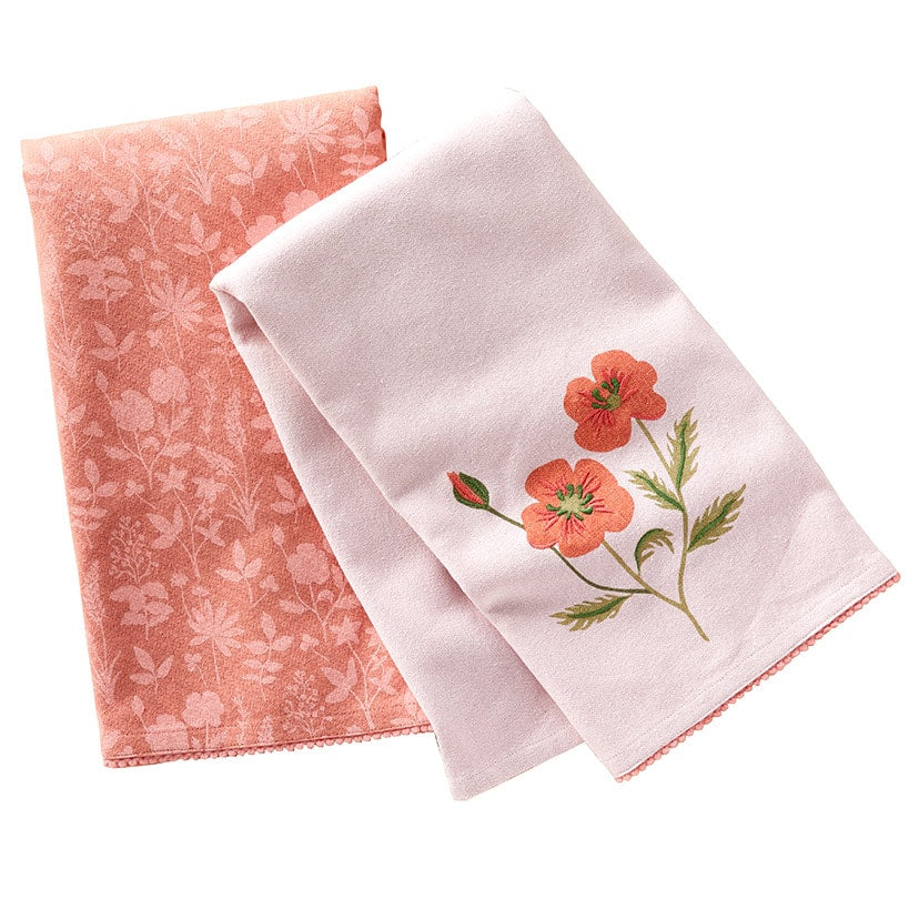 Wildflower Sets of 2 Kitchen Towels
