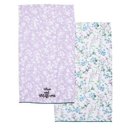 Wildflower Sets of 2 Kitchen Towels