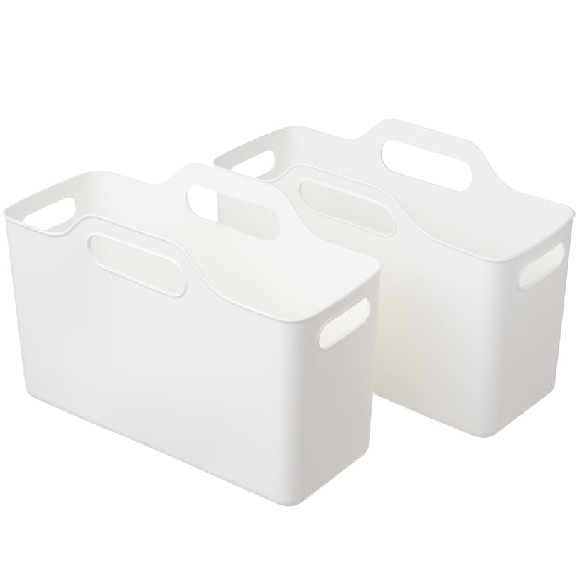 Laundry Room Bins for Organization - Set of 2