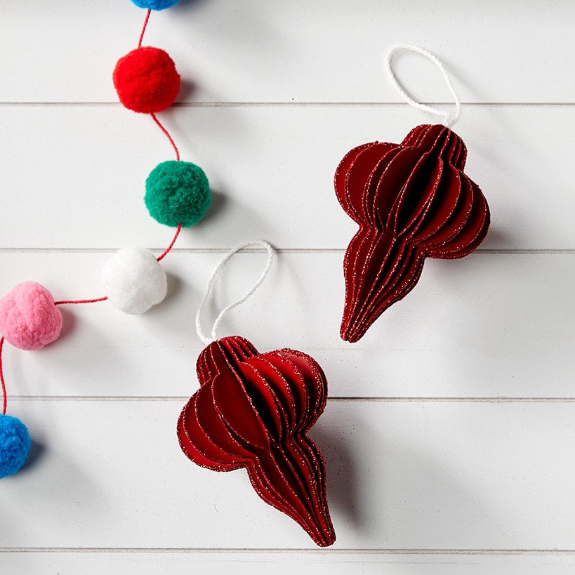 Sets of 2 Paper Shape Ornaments#select-item_red-finial