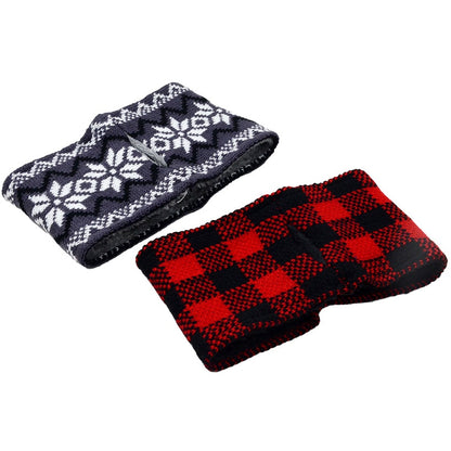 Sets of 2 Ponytail Knit Headwrap