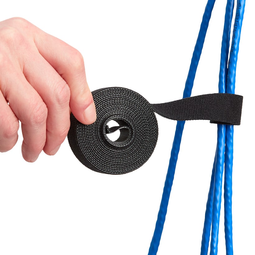 Self-Grip Tape, Multipurpose Fasteners Set Of 2, 3/4" X 96" Each