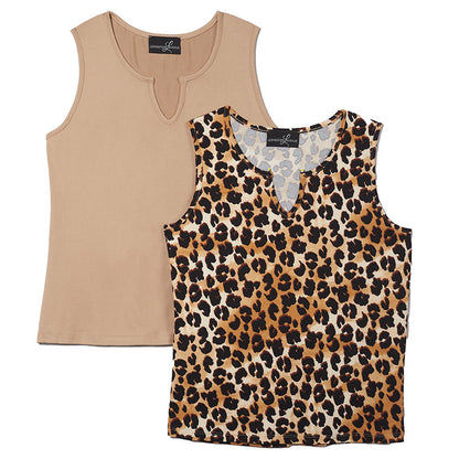 Sets of 2 Sleeveless Tops