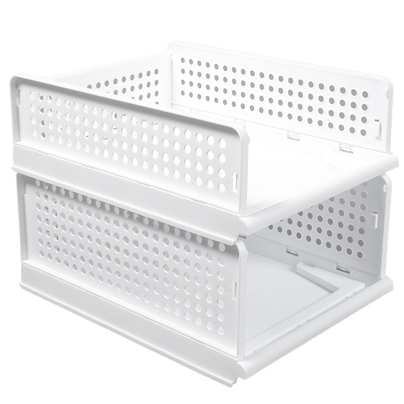 Set of 2 Stacking Baskets