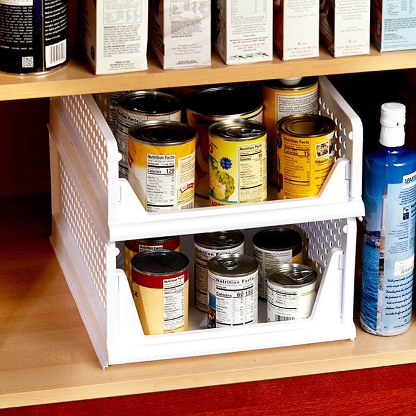 Set of 2 Stacking Baskets