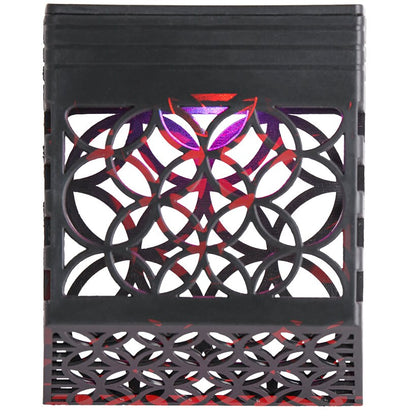 Wall-Mounted Solar Lights with Circle Scrolls-Set of 2