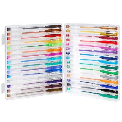 Gel Pen Set with Case Set of 30