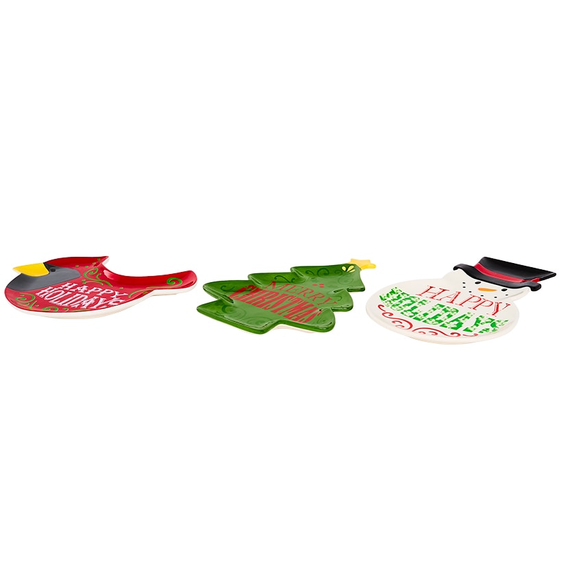 Set of 3 Character Serving Plates