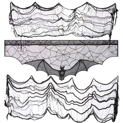Set of 3 Creepy Halloween Fabrics