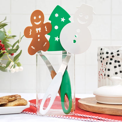 Set of 3 Festive Spatulas