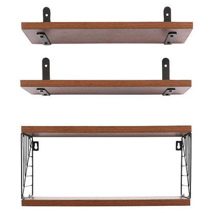 Floating Wall Shelves Set of 3