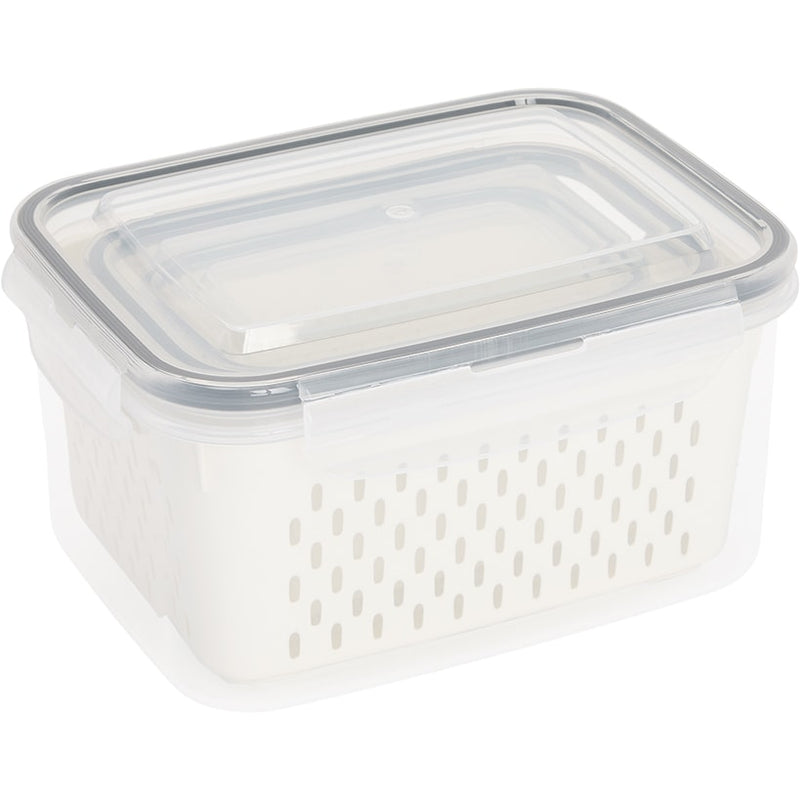 Food Storage Fridge Containers with Colanders Set of 3 | LTD Commodities