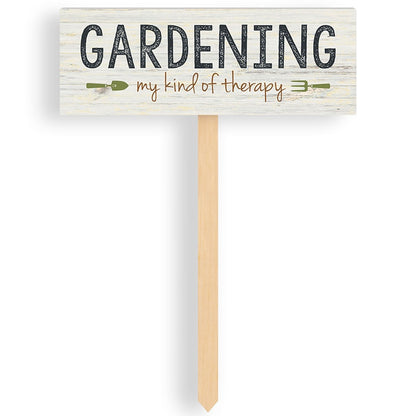 Set of 3 Fun Garden Signs with Sayings for Planters and Beds