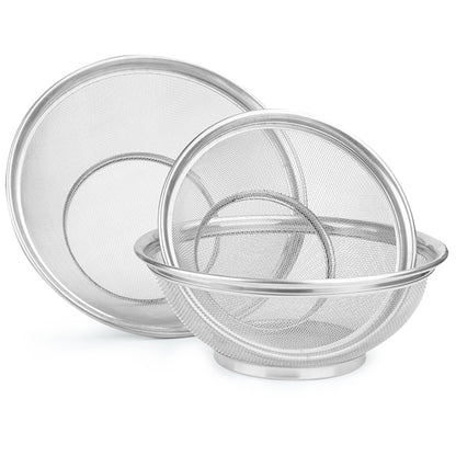 Set of 3 Mesh Colanders